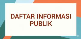 Daftar Informasi Publik